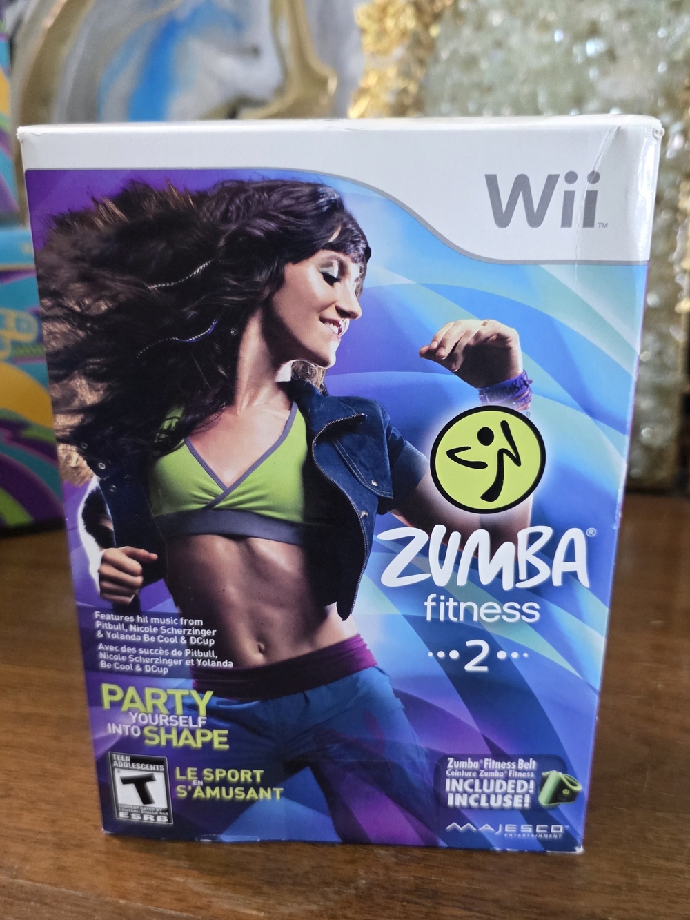 🔥 Nintendo Wii Zumba Fitness 2 Game & Belt Brand New SEALED In Box
